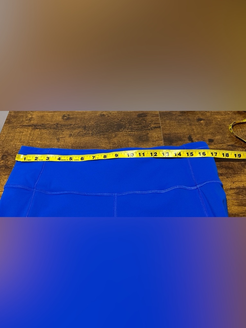 Lululemon Fast and Free Tight 28" Cerulean Blue - Picture 8 of 8